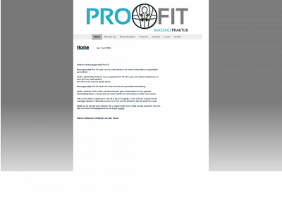 massagepraktijkpro-fit.nl snapshot