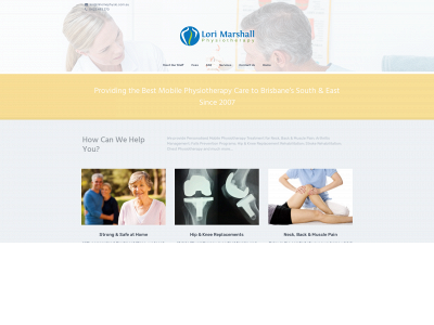 inhomephysio.com.au snapshot
