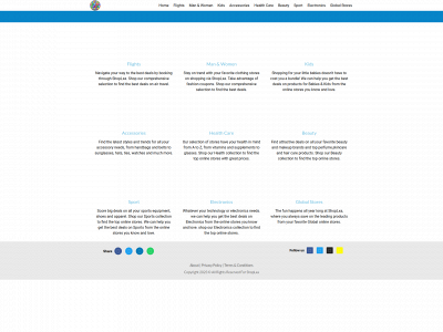 shoplxa.com snapshot