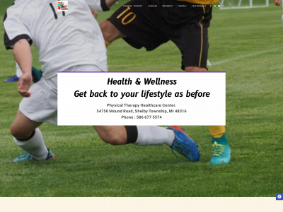 physicaltherapyhlt.com snapshot