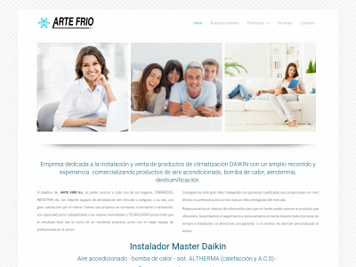 www.artefrio.es snapshot