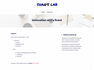 shaqslab.com snapshot
