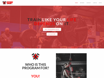 www.sbfhumanperformance.com snapshot