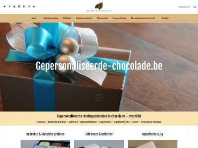 gepersonaliseerde-chocolade.be snapshot