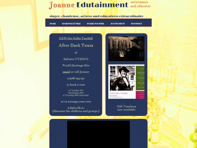 joanne-edutainment.co.uk snapshot