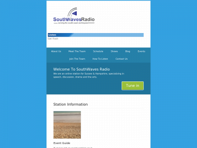 www.southwavesradio.co.uk snapshot