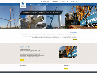 sarens.lt snapshot
