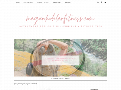 megankohlerfitness.com snapshot