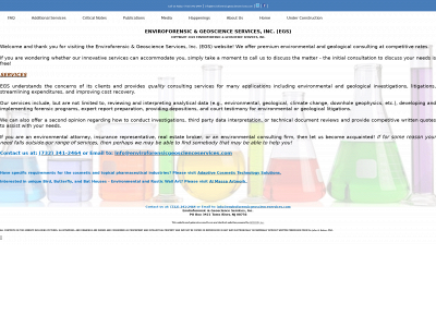 enviroforensicgeoscienceservices.com snapshot