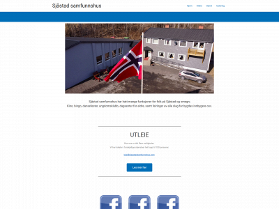 sjaastadsamfunnshus.com snapshot