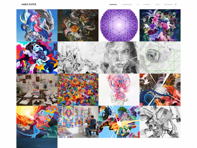 jamesroperart.com snapshot