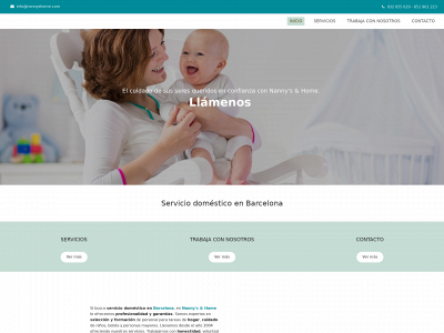 www.nannyshome.es snapshot