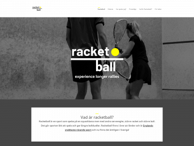 racketball.se snapshot