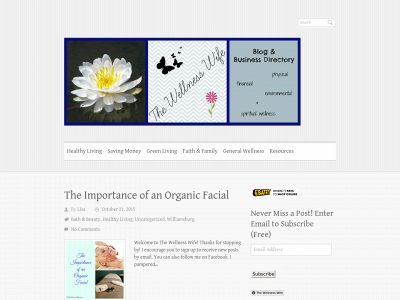 thewellnesswife.com snapshot