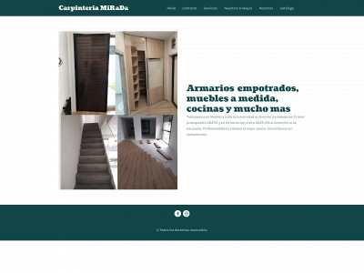 carpinteriamirada.com snapshot
