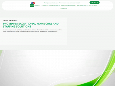 executivehealth.care snapshot