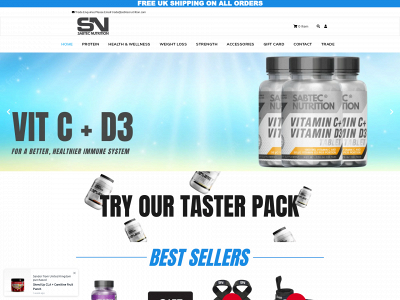 sabtecnutrition.com snapshot