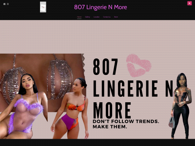 shop807lingerie.com snapshot