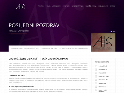 aisbih.org snapshot