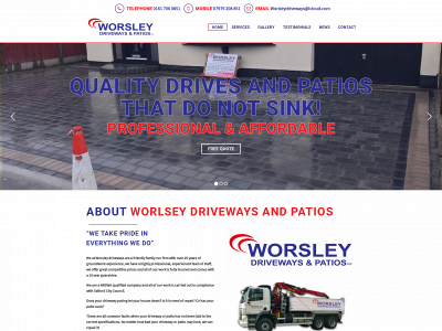 worsleydrivewaysandpatios.co.uk snapshot