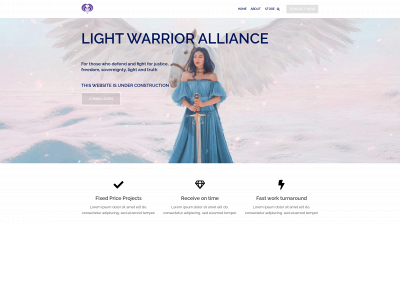 lightwarrioralliance.com snapshot
