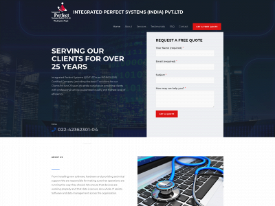 perfectsystemsindia.com snapshot