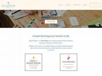 aligned-design.co snapshot