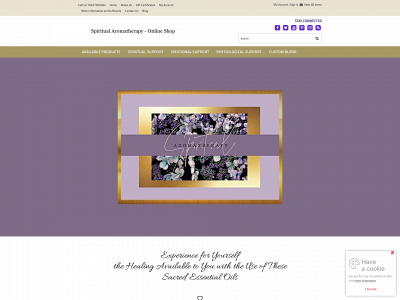 spiritual-aromatherapy.com snapshot