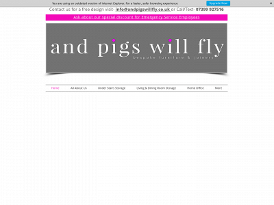 andpigswillfly.co.uk snapshot