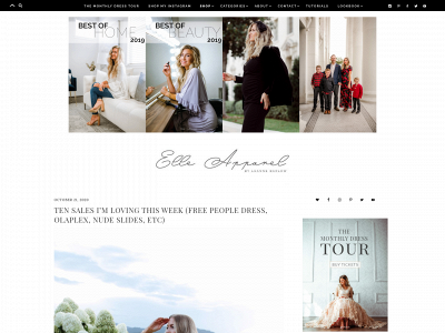 elleapparelblog.com snapshot