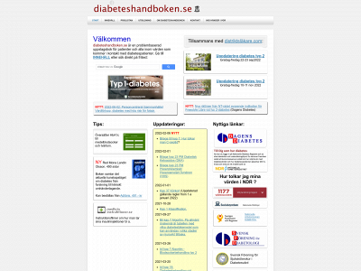 diabeteshandboken.se snapshot