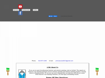 princesscutspaintingsolutions.com snapshot