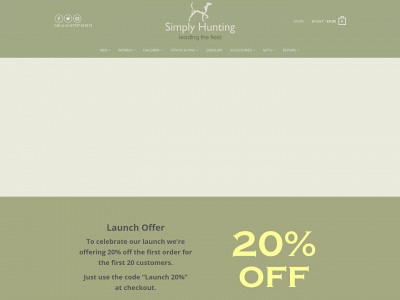 simplyhunting.co.uk snapshot
