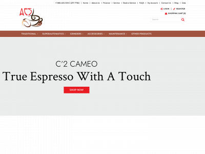 allespressoservice.com snapshot