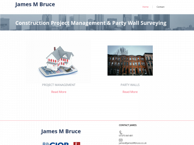 jamesmbruce.co.uk snapshot