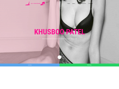 khusboo-patel.com snapshot