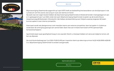 biljartverenigingijsselmonde.nl snapshot