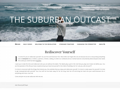 thesuburbanoutcast.com snapshot
