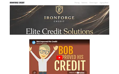 www.ironforgecredit.com snapshot