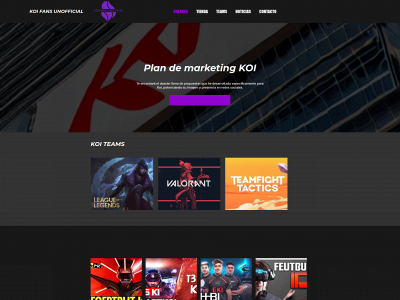 koifansunofficial.es snapshot