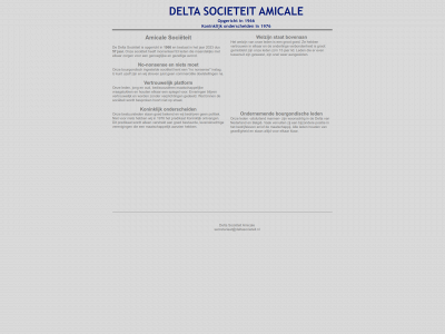 deltasocieteit.nl snapshot