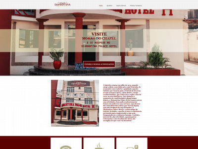 diamantinahotel.com snapshot