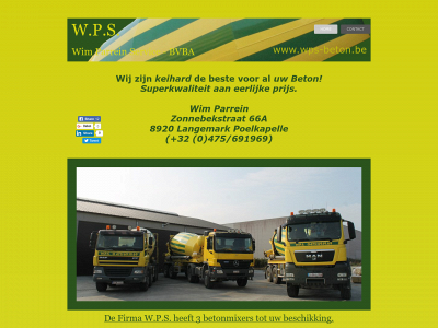 wps-beton.be snapshot
