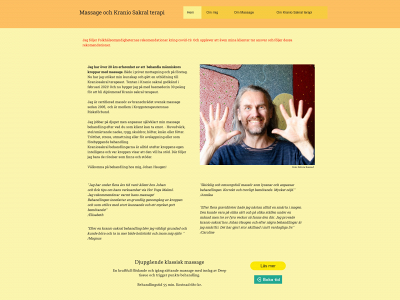 massageochkraniosakral.se snapshot
