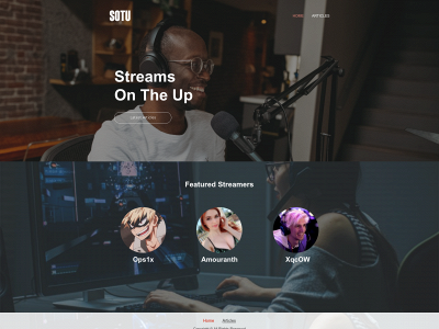 streamsontheup.com snapshot