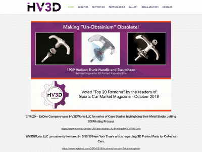 hv3dworks.com snapshot