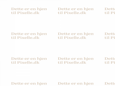 pixelle.dk snapshot