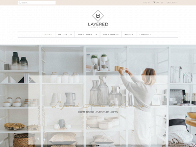 www.layeredhomeliving.com snapshot