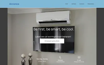 airconics.be snapshot