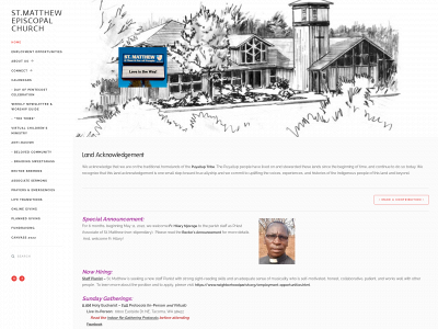 www.neighborhoodparish.org snapshot